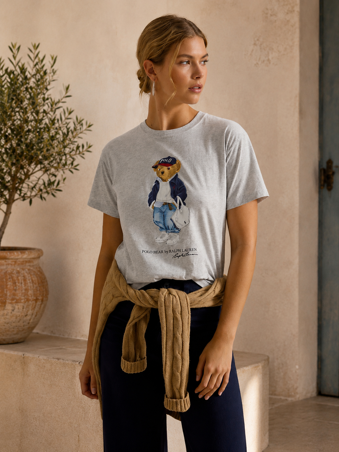 Model wearing the selected product