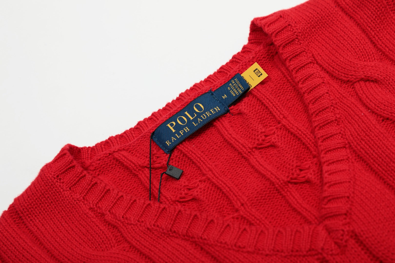 R.Lauren Cotton V Knit Sweater