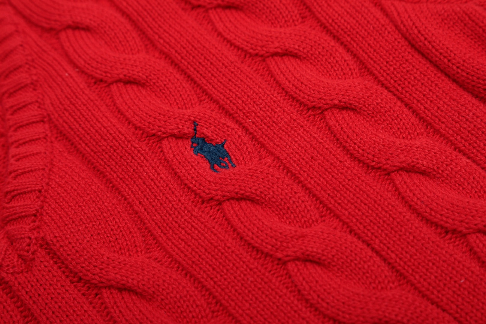 R.Lauren Cotton V Knit Sweater