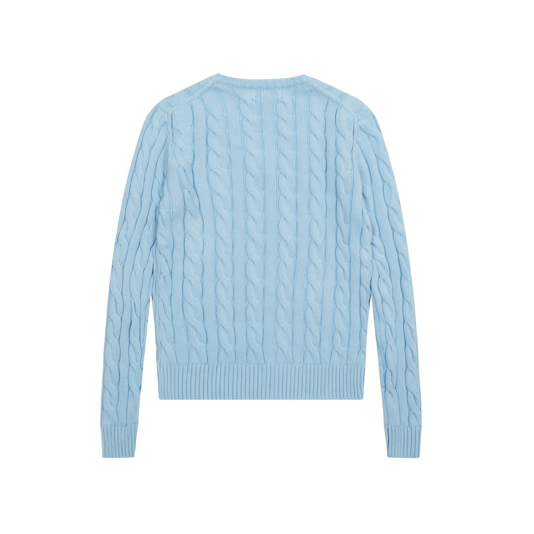 R.Lauren Cotton V Knit Sweater