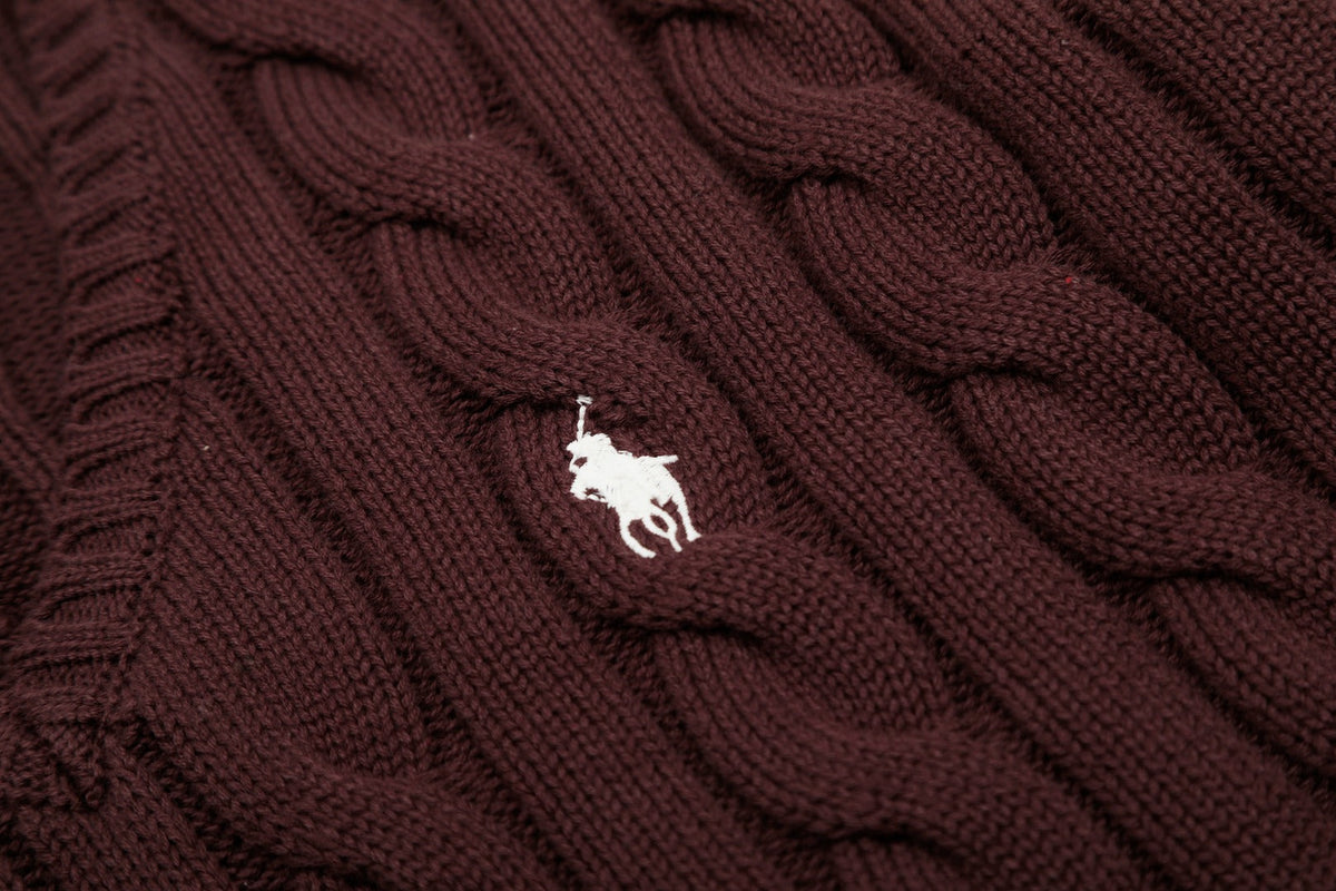R.Lauren Cotton V Knit Sweater