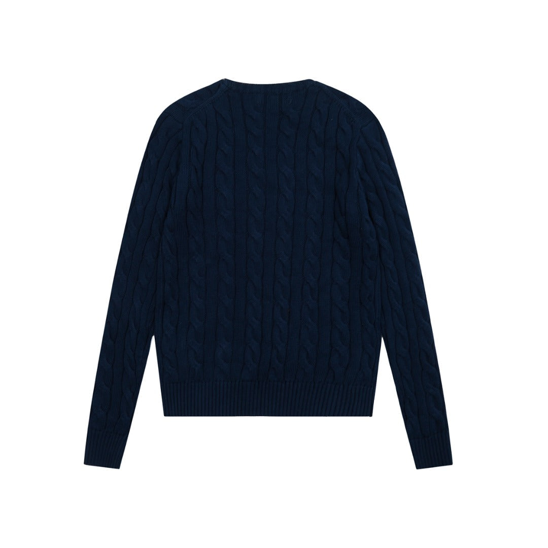R.Lauren Cotton V Knit Sweater