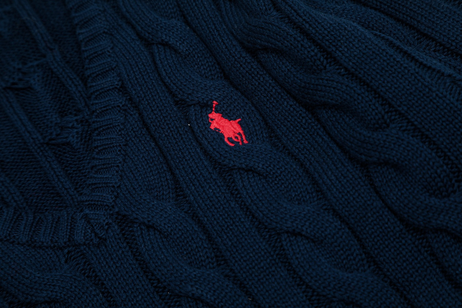 R.Lauren Cotton V Knit Sweater