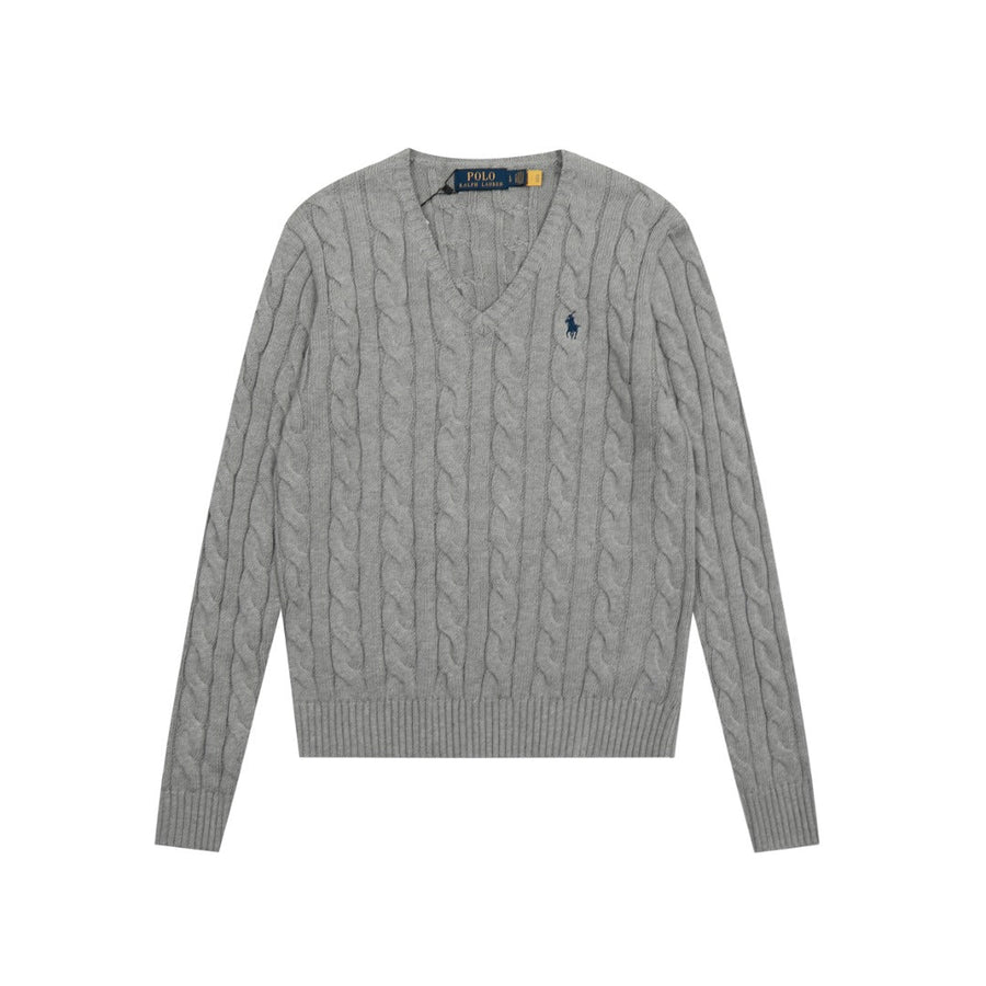 R.Lauren Cotton V Knit Sweater