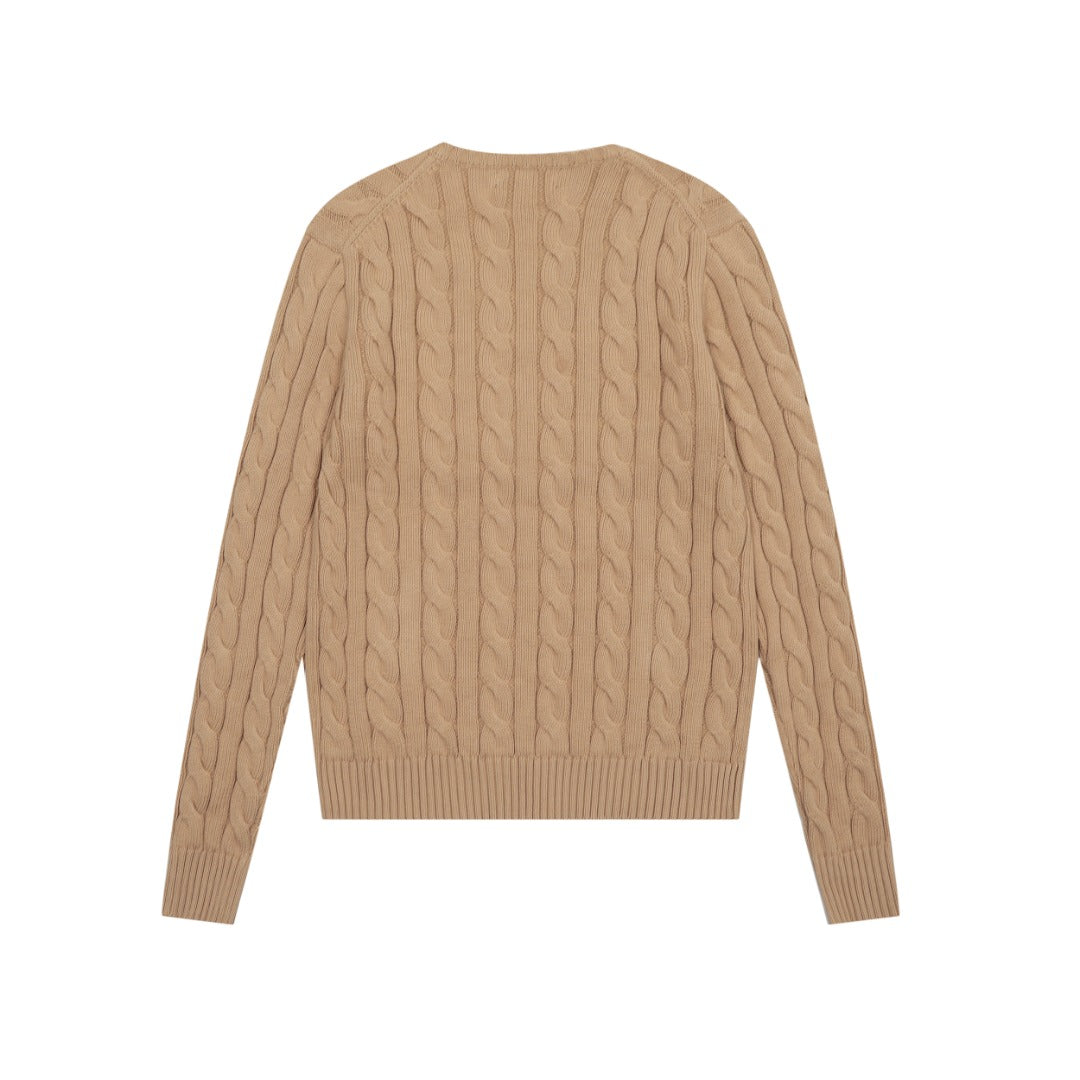 R.Lauren Cotton V Knit Sweater