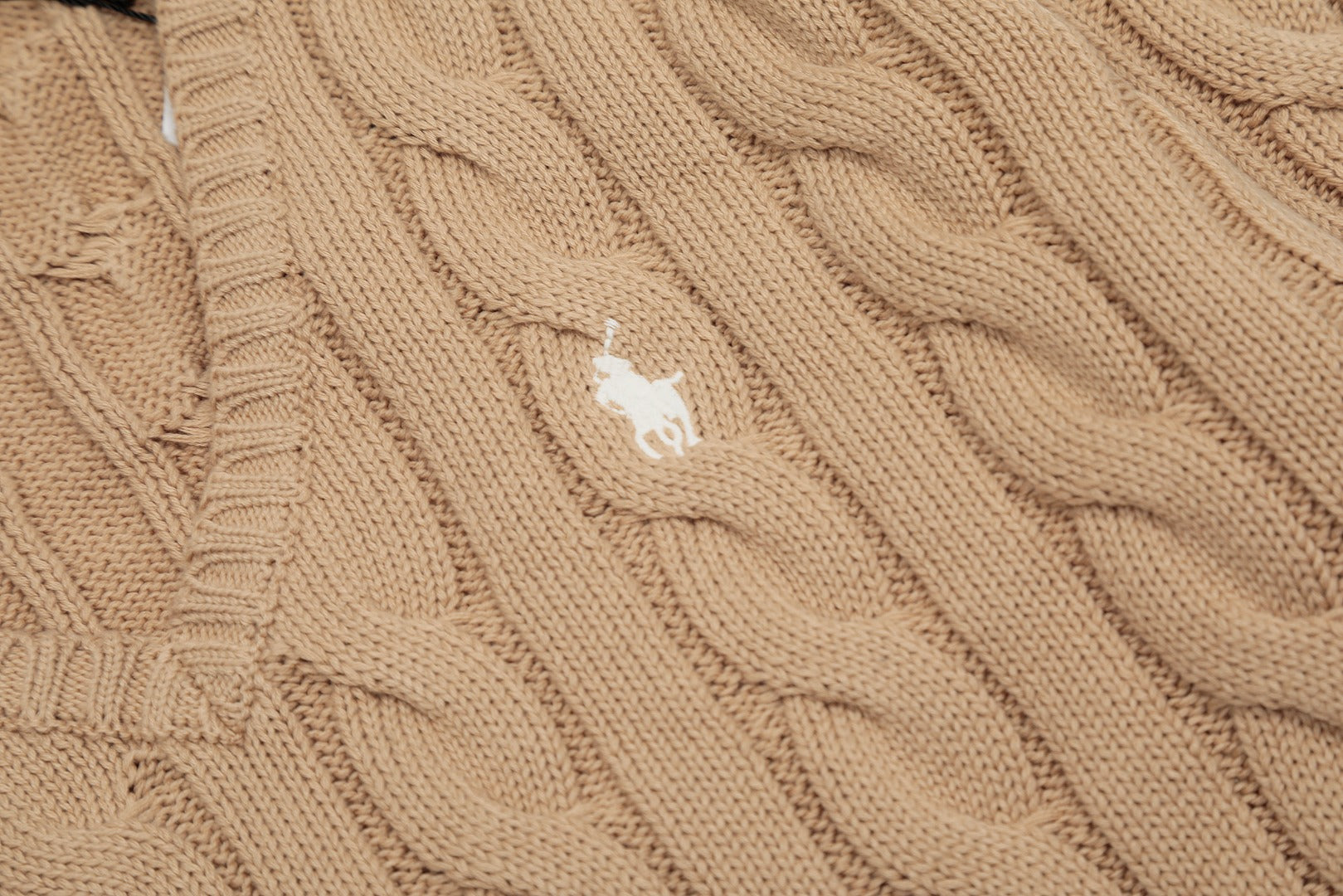 R.Lauren Cotton V Knit Sweater