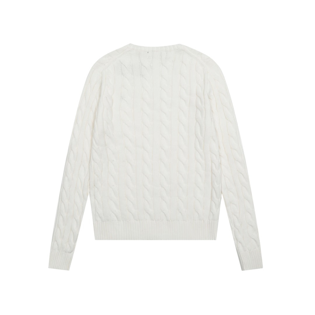 R.Lauren Cotton V Knit Sweater