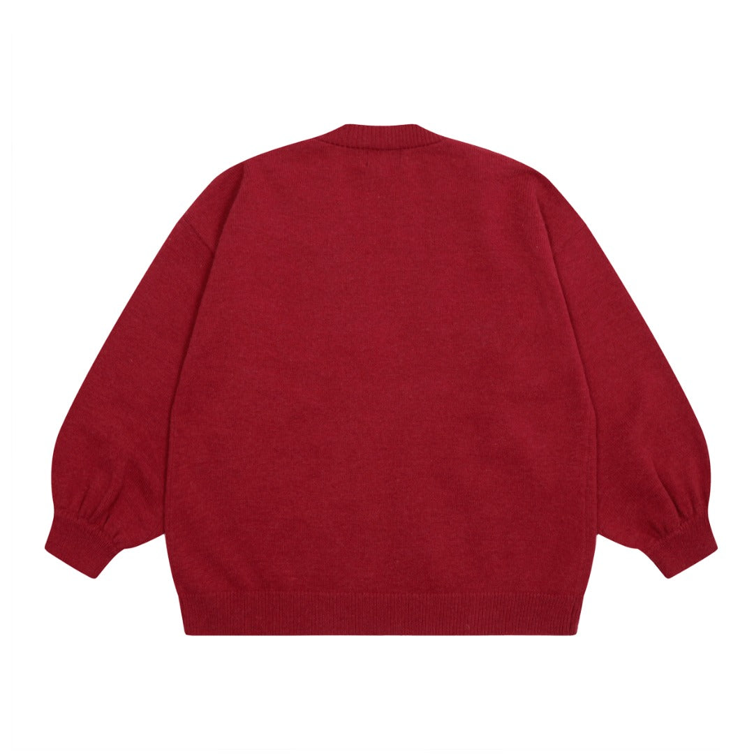R.Lauren Cozy Oversized V-Neck Cardigan