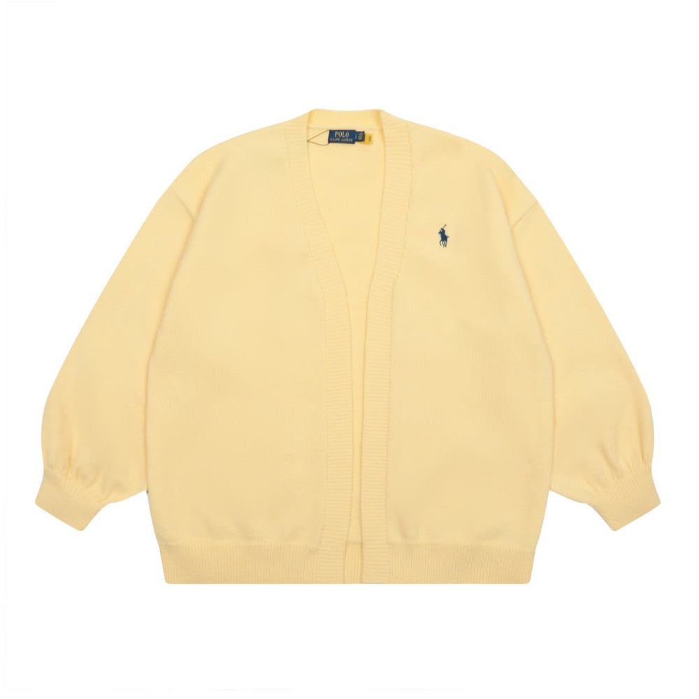 R.Lauren Cozy Oversized V-Neck Cardigan