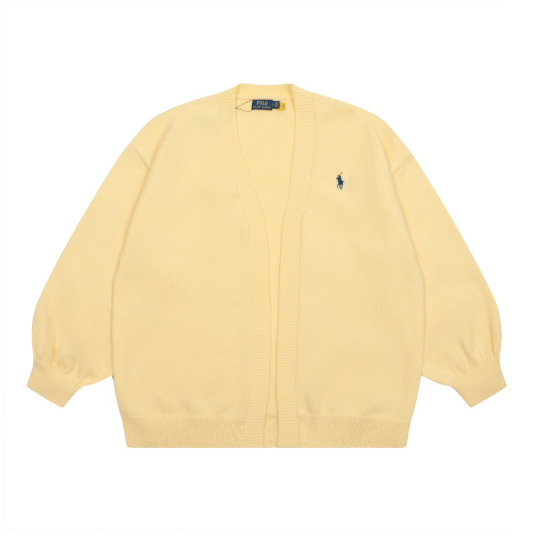 R.Lauren Cozy Oversized V-Neck Cardigan