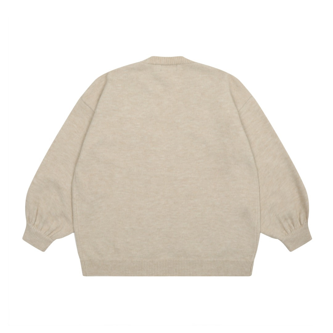 R.Lauren Cozy Oversized V-Neck Cardigan
