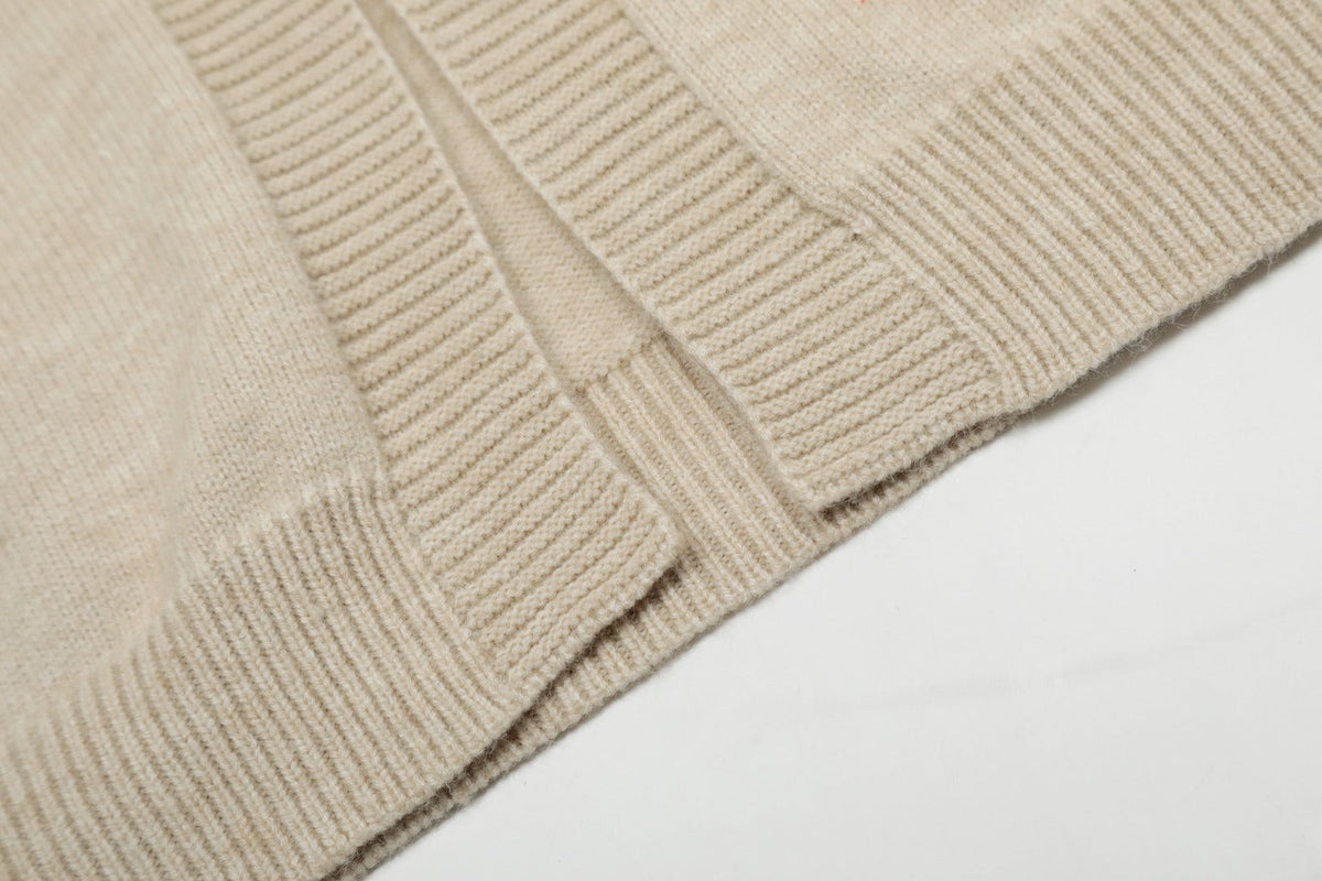 R.Lauren Cozy Oversized V-Neck Cardigan