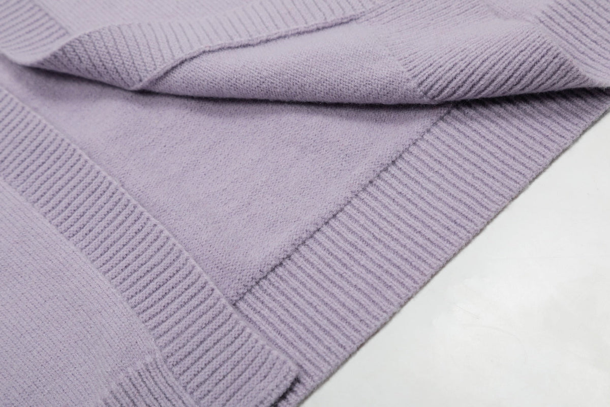 R.Lauren Cozy Oversized V-Neck Cardigan