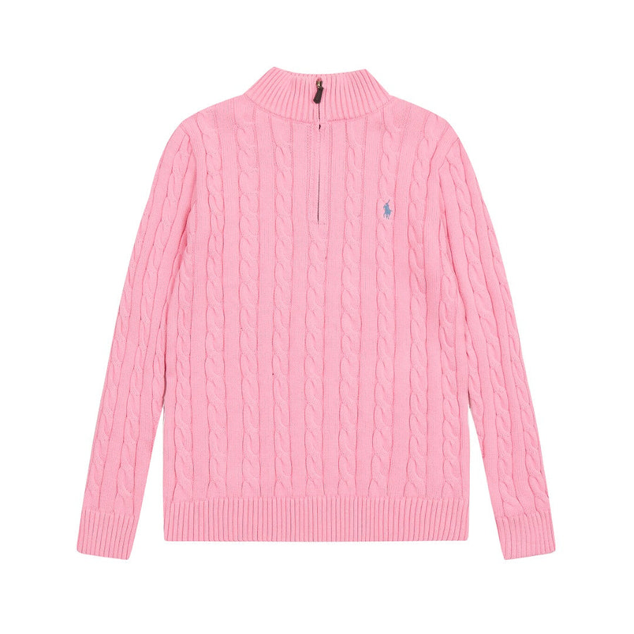 Ralph Lauren Half-Zip Cable Knit Sweater