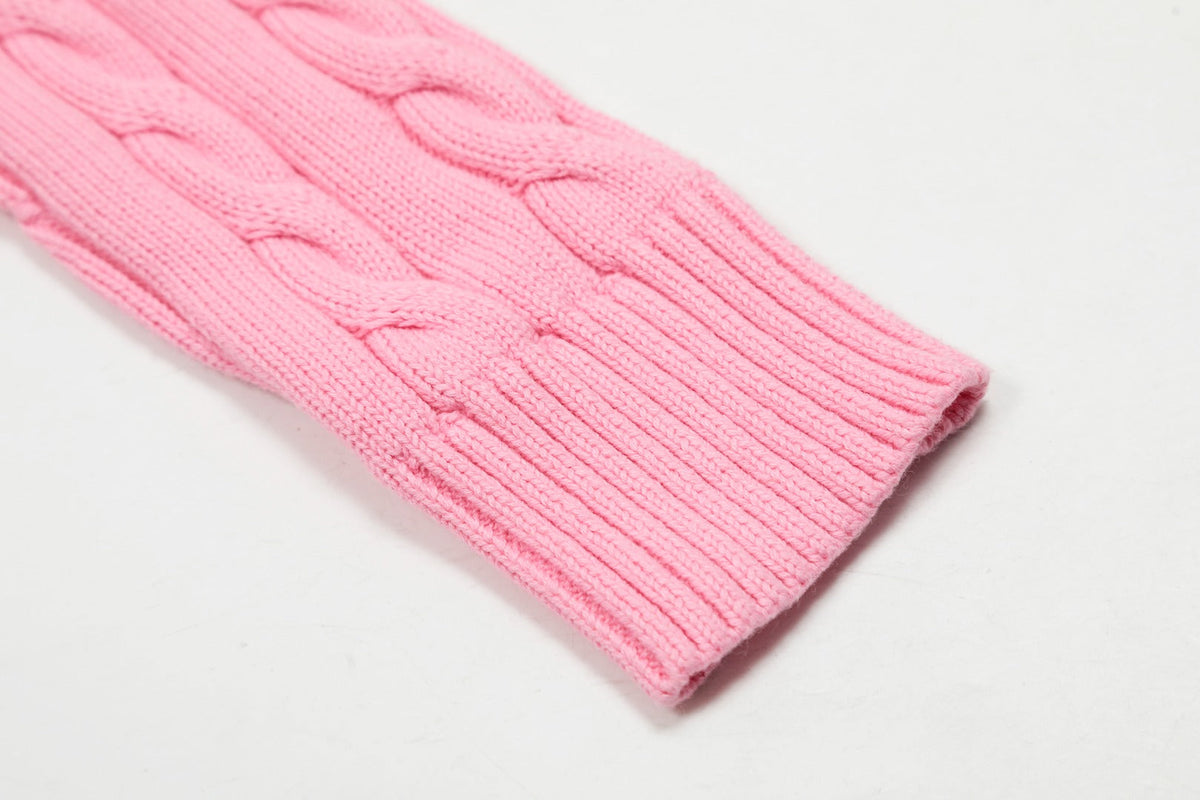 Ralph Lauren Half-Zip Cable Knit Sweater