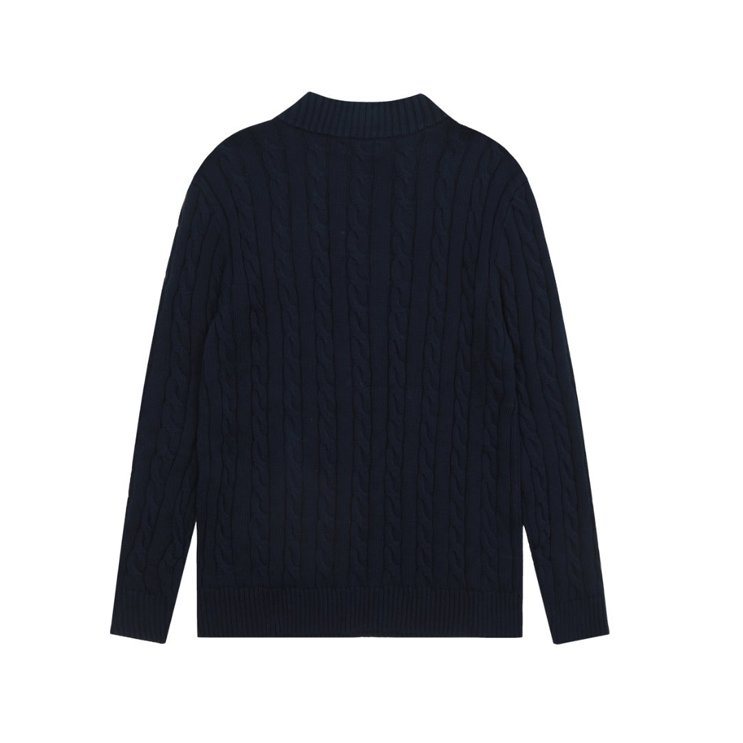 Ralph Lauren Yarım Fermuarlı Örgü Kazak