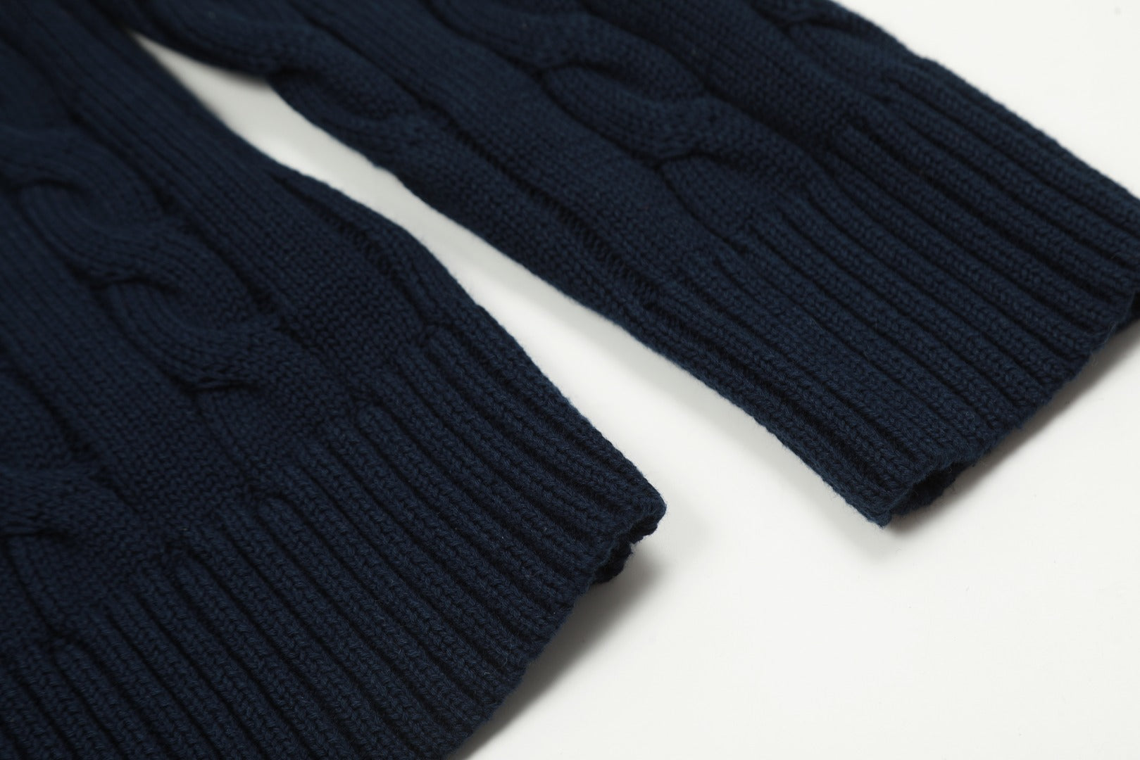 Ralph Lauren Yarım Fermuarlı Örgü Kazak