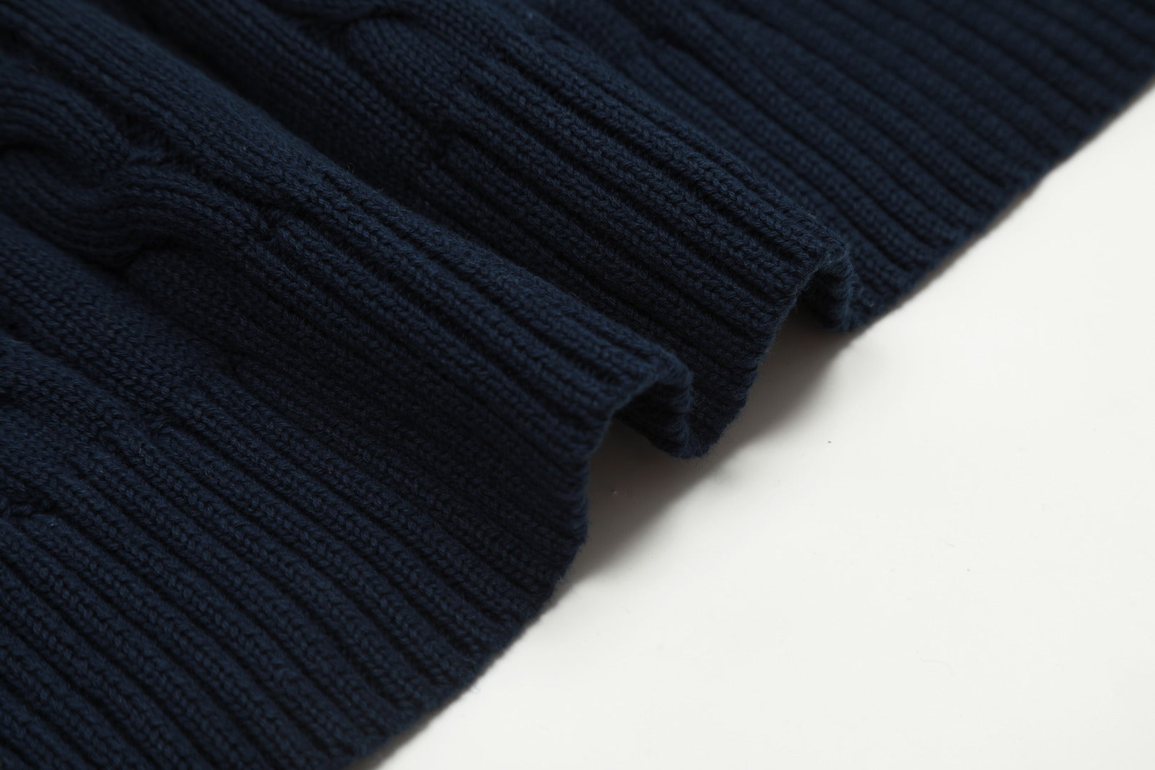 Ralph Lauren Yarım Fermuarlı Örgü Kazak