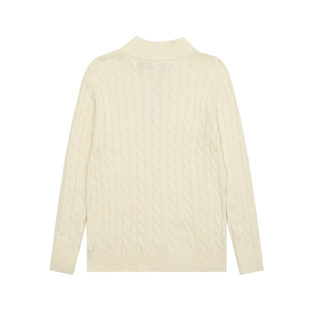 Ralph Lauren Half-Zip Cable Knit Sweater