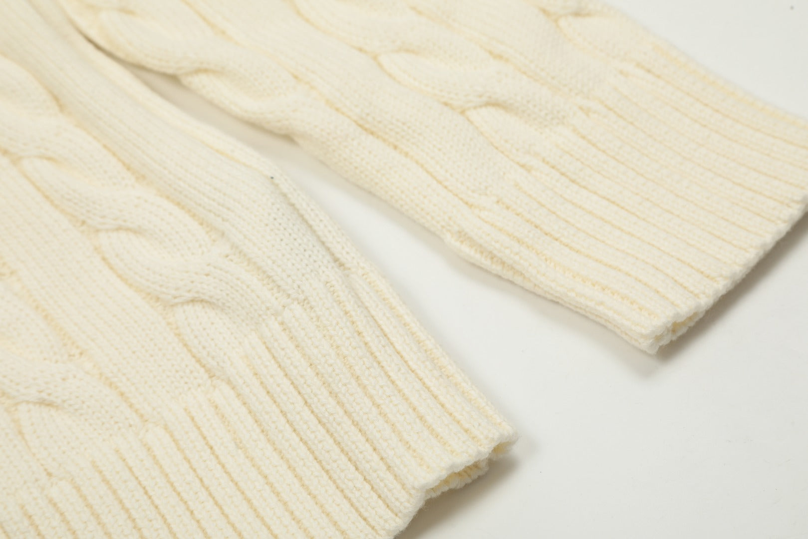 Ralph Lauren Half-Zip Cable Knit Sweater