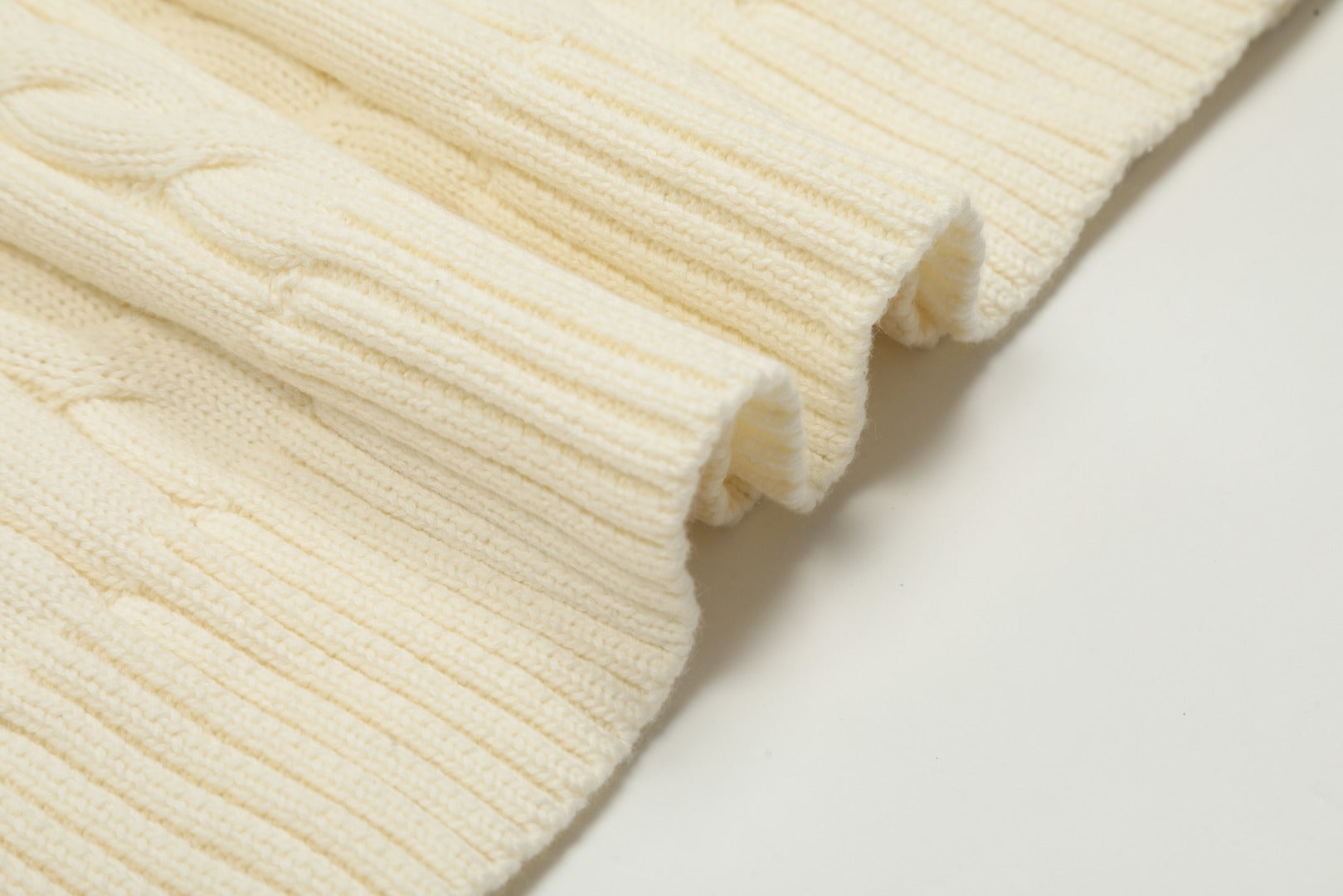 Ralph Lauren Half-Zip Cable Knit Sweater