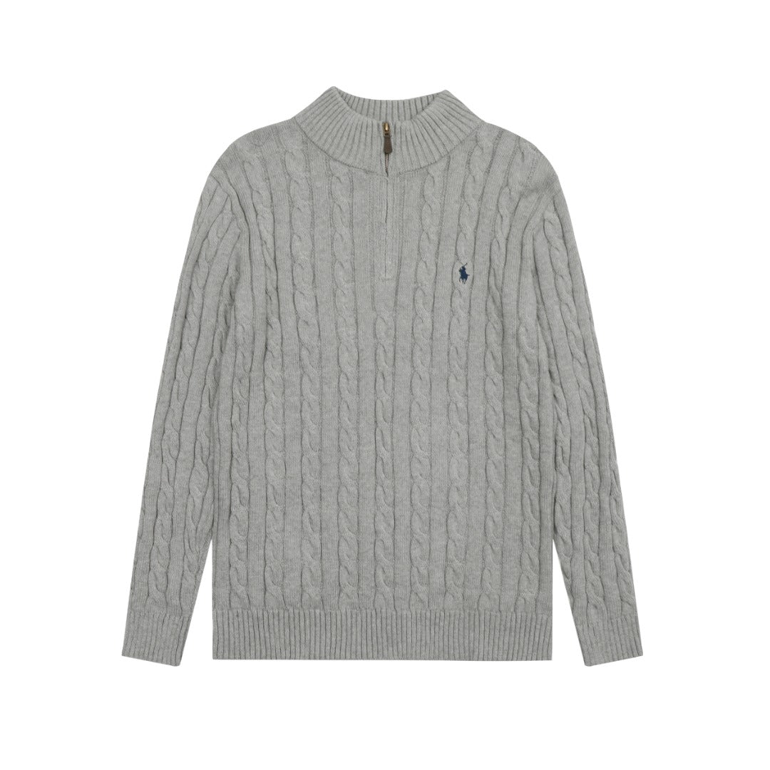 Ralph Lauren Half-Zip Cable Knit Sweater