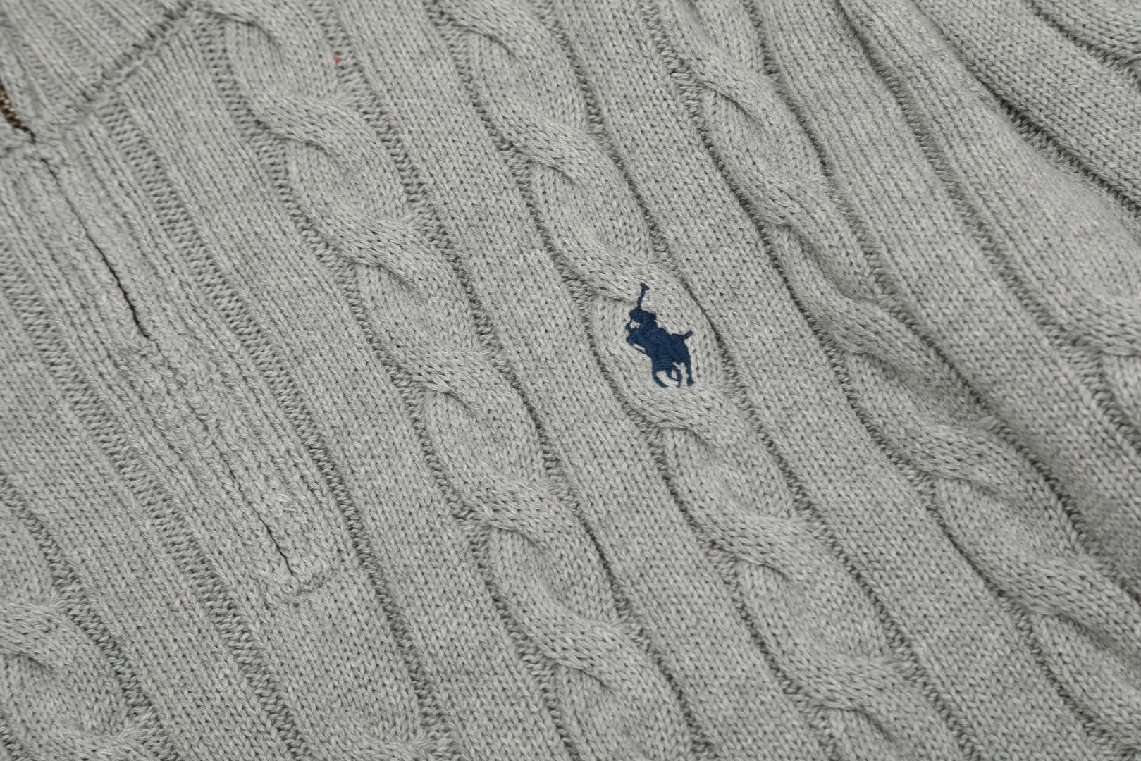 Ralph Lauren Half-Zip Cable Knit Sweater