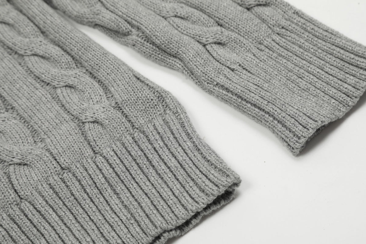 Ralph Lauren Half-Zip Cable Knit Sweater