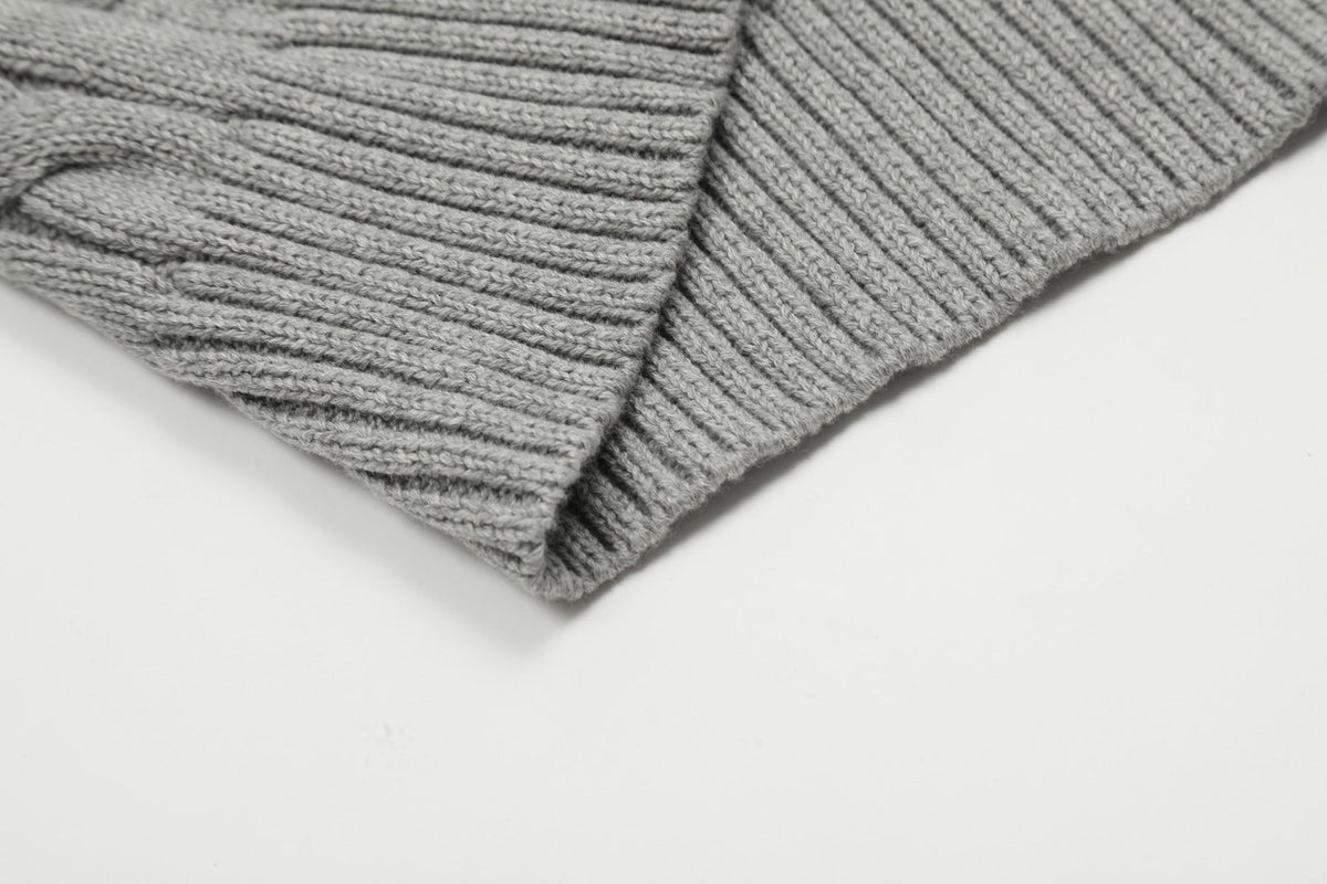 Ralph Lauren Half-Zip Cable Knit Sweater
