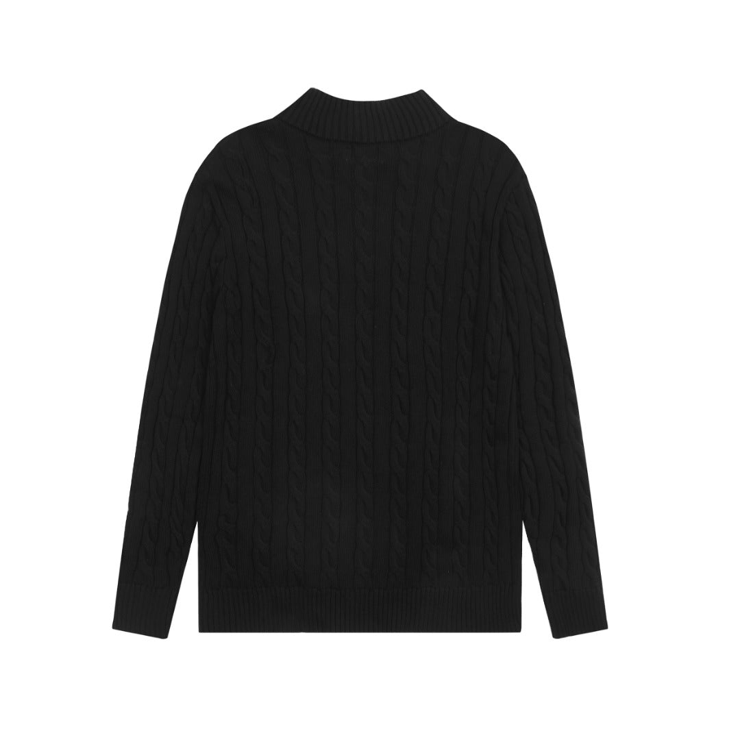 Ralph Lauren Half-Zip Cable Knit Sweater