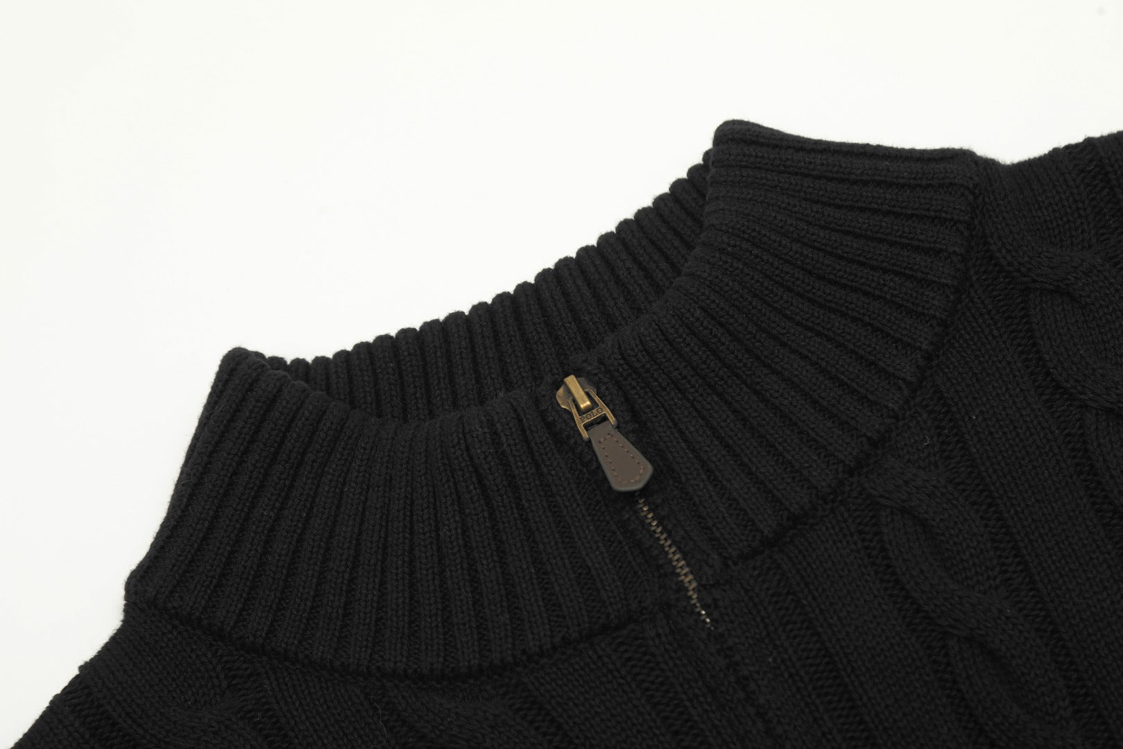 Ralph Lauren Half-Zip Cable Knit Sweater