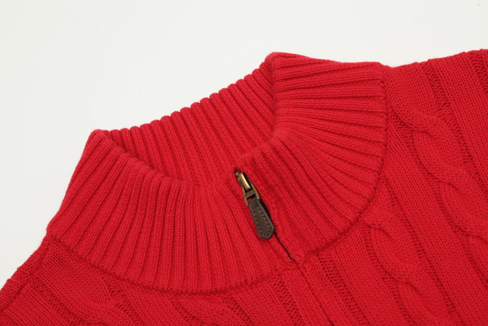 Ralph Lauren Half-Zip Cable Knit Sweater