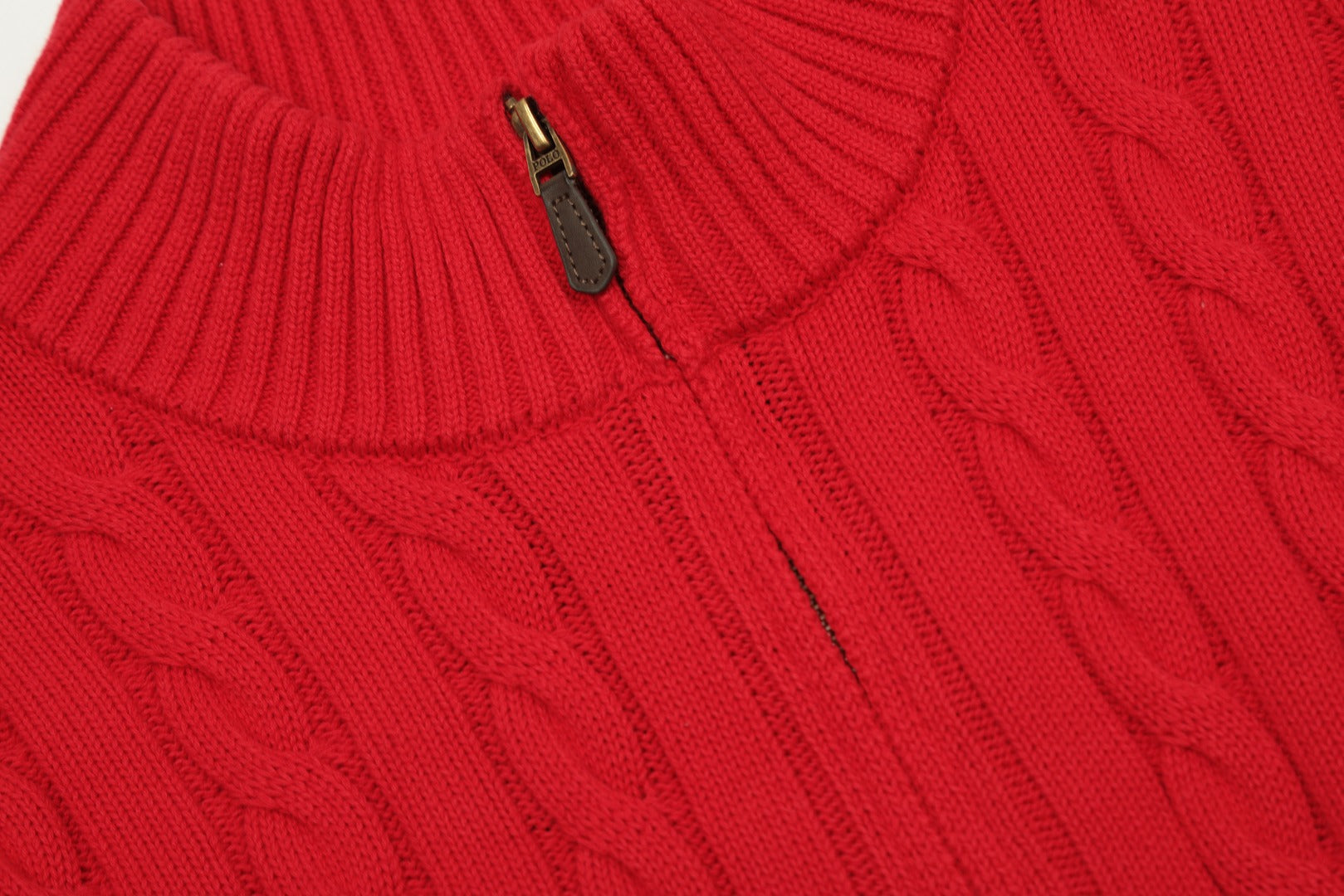 Ralph Lauren Half-Zip Cable Knit Sweater