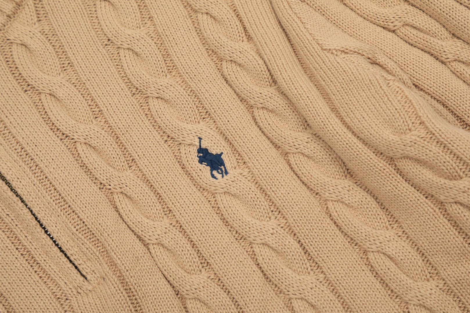 Ralph Lauren Half-Zip Cable Knit Sweater
