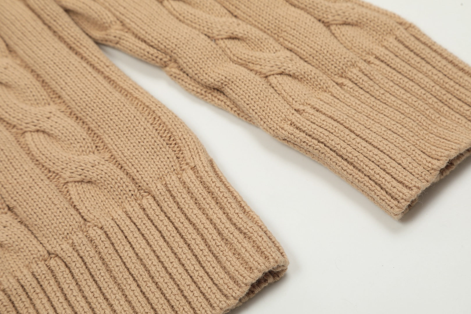 Ralph Lauren Half-Zip Cable Knit Sweater