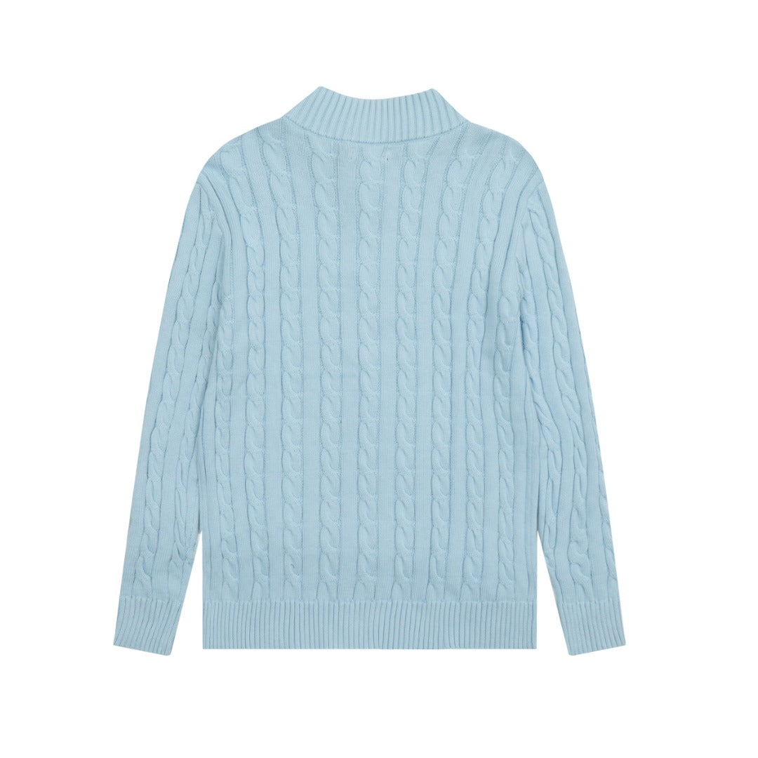 Ralph Lauren Half-Zip Cable Knit Sweater