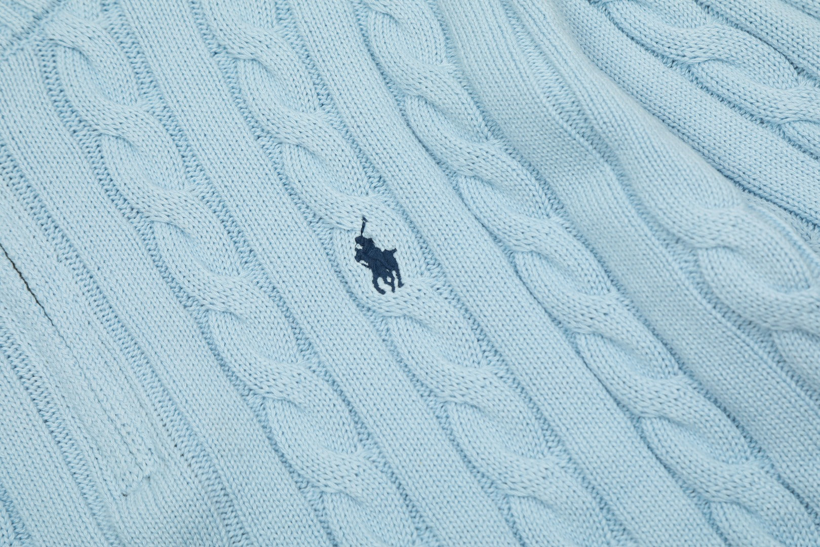 Ralph Lauren Half-Zip Cable Knit Sweater