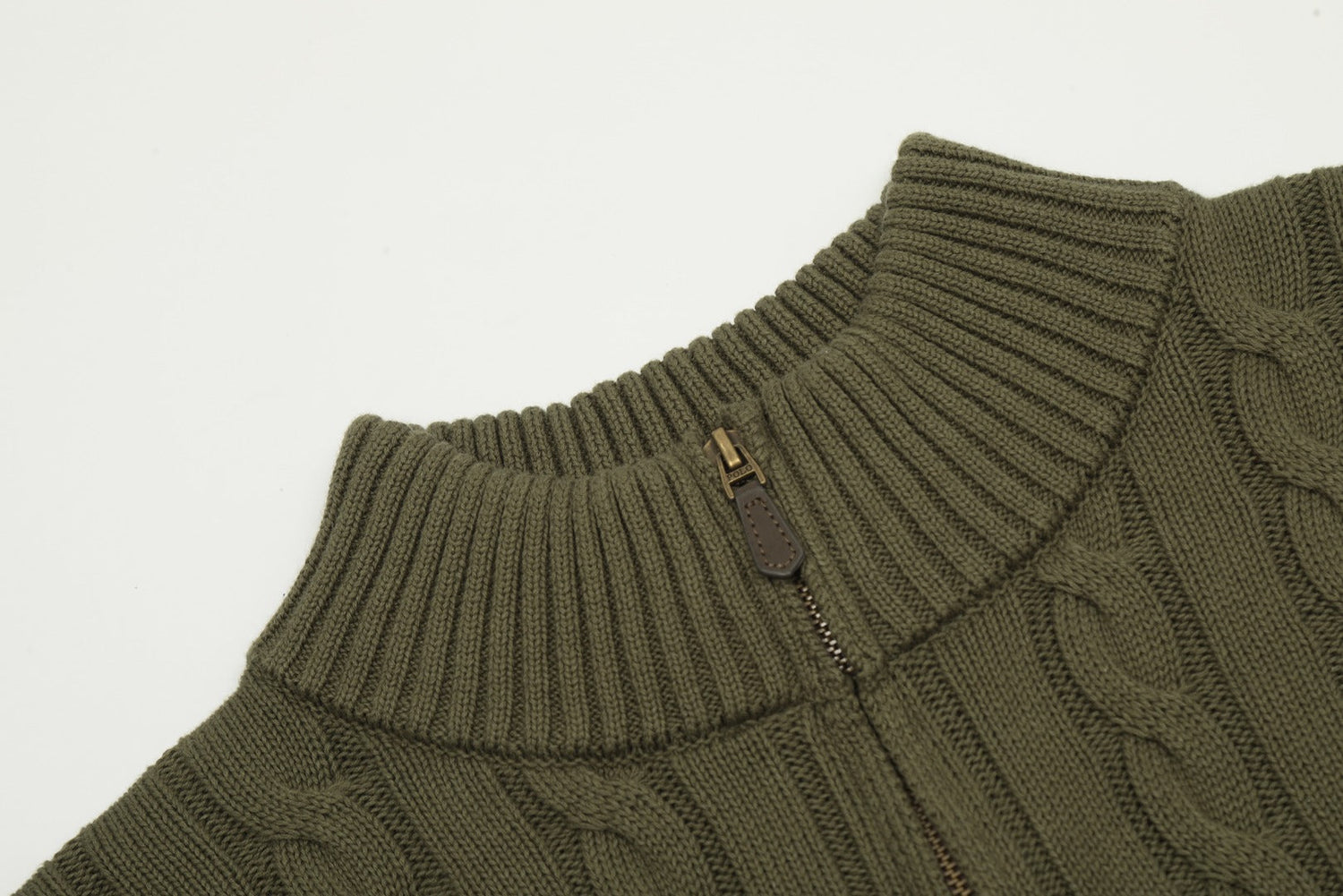 Ralph Lauren Yarım Fermuarlı Örgü Kazak