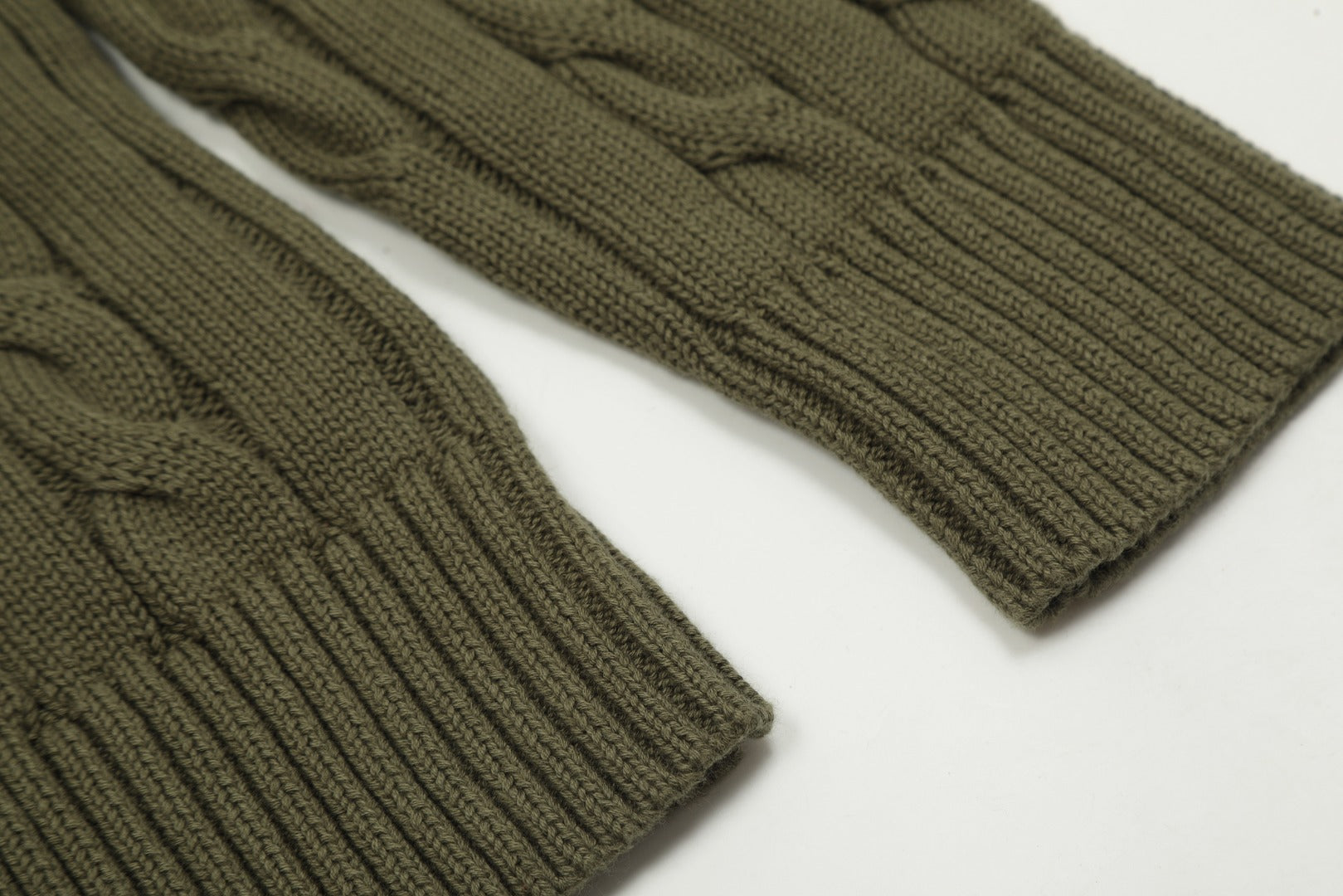 Ralph Lauren Half-Zip Cable Knit Sweater