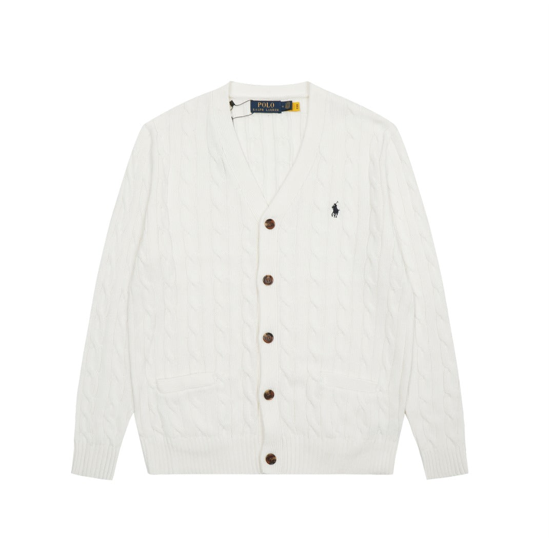 R.Lauren Cotton V Cardigan