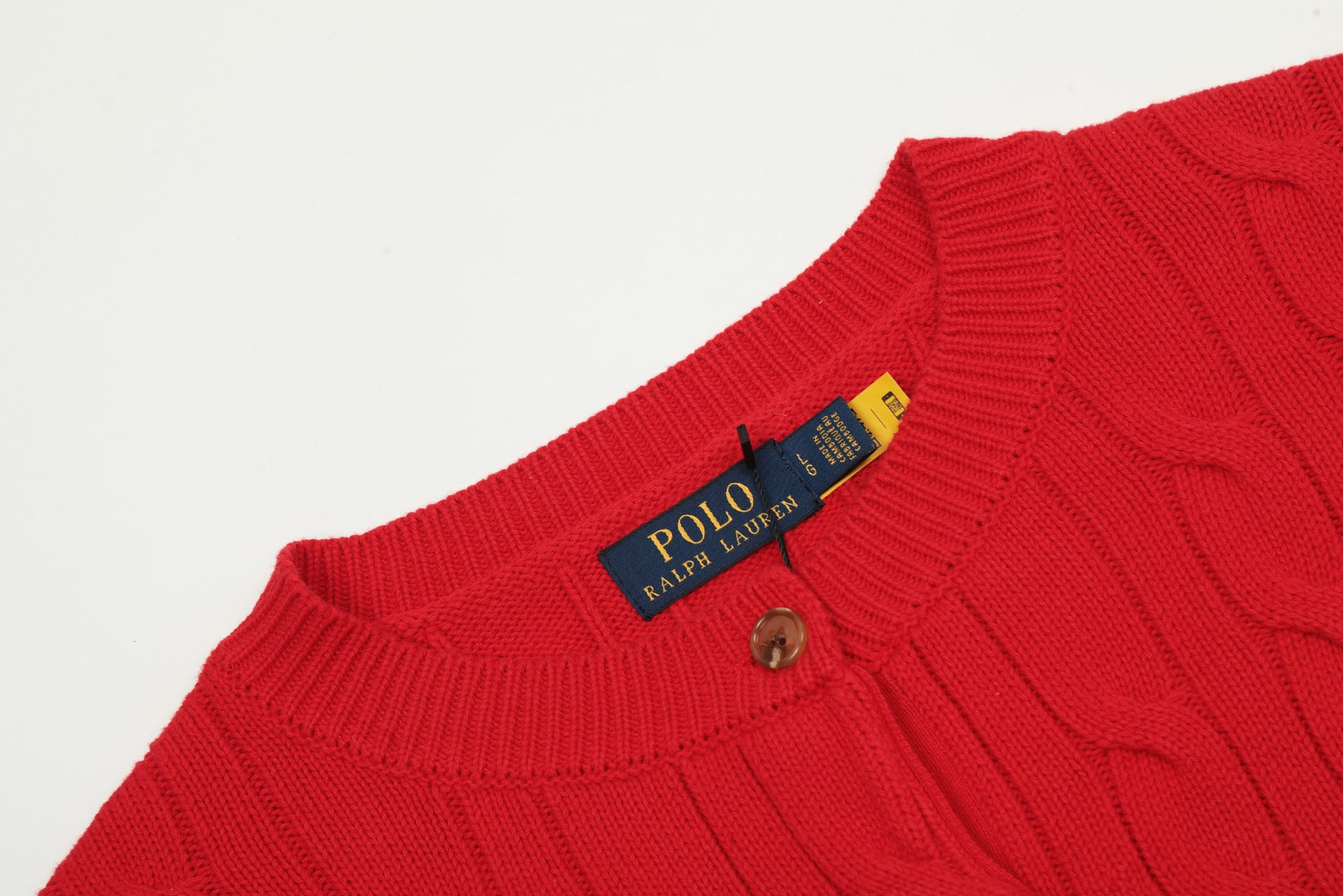 Ralph Lauren İkonik %100 Pamuk Hırka