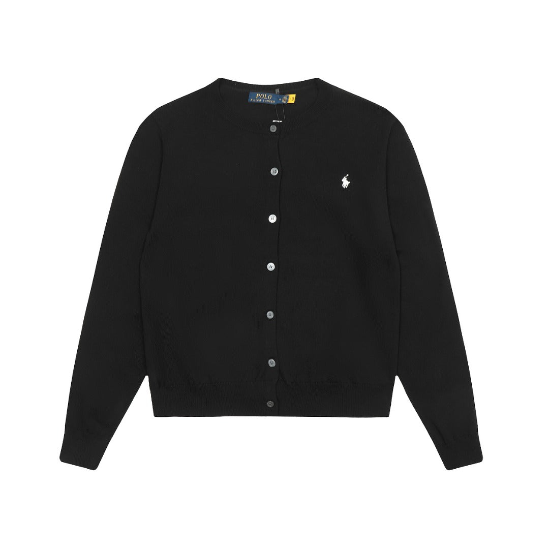 R.Lauren Basic Cotton Cardigan