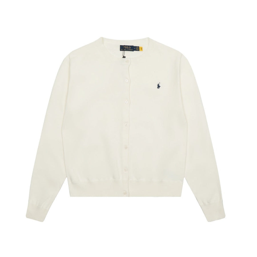 R.Lauren Basic Cotton Cardigan