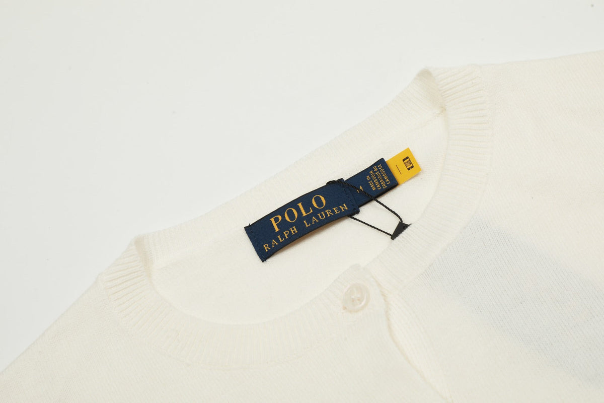R.Lauren Basic Cotton Cardigan