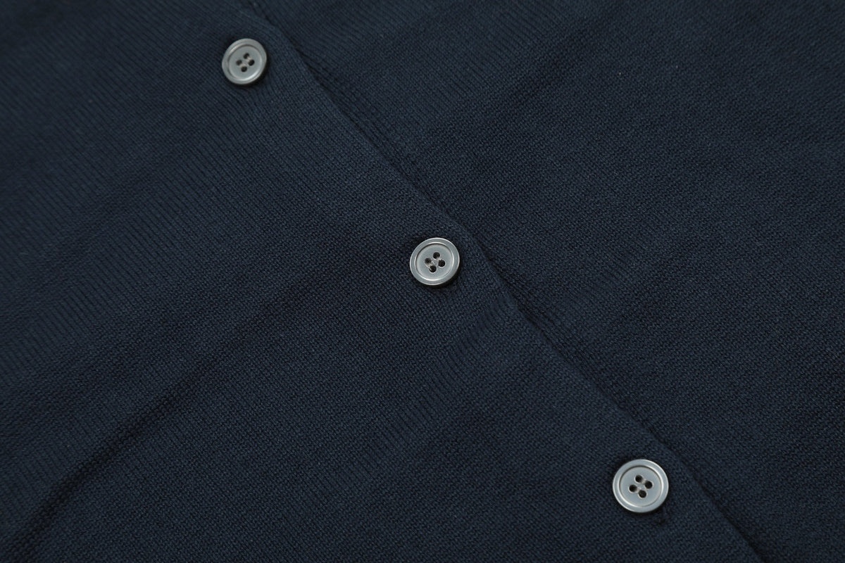 R.Lauren Basic Cotton Cardigan
