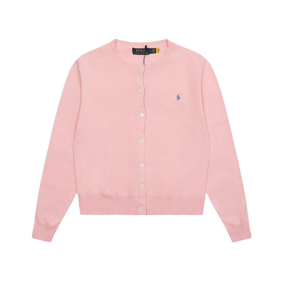R.Lauren Basic Cotton Cardigan