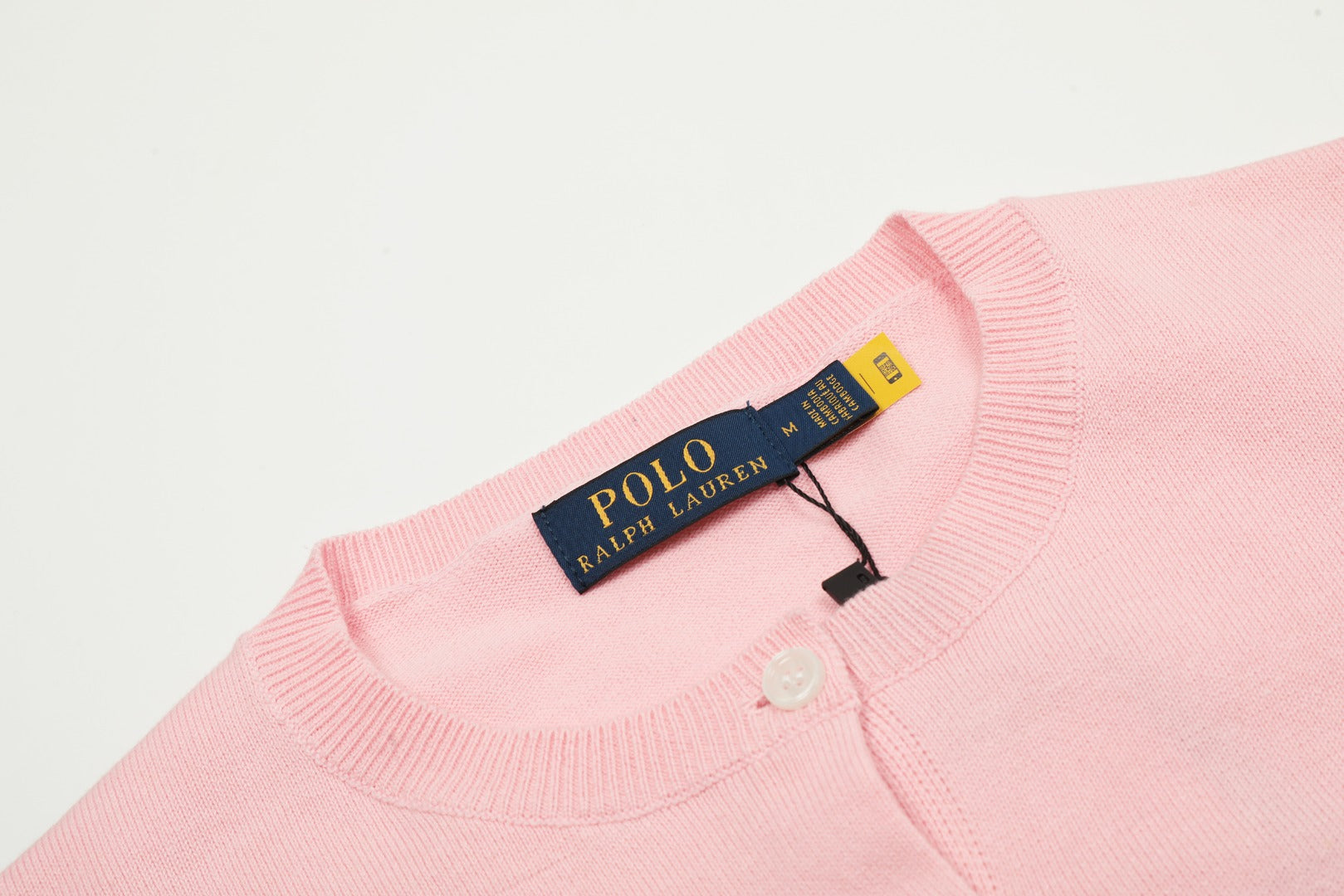 R.Lauren Basic Cotton Cardigan