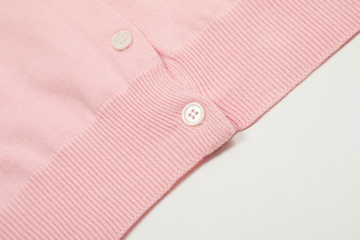 R.Lauren Basic Cotton Cardigan