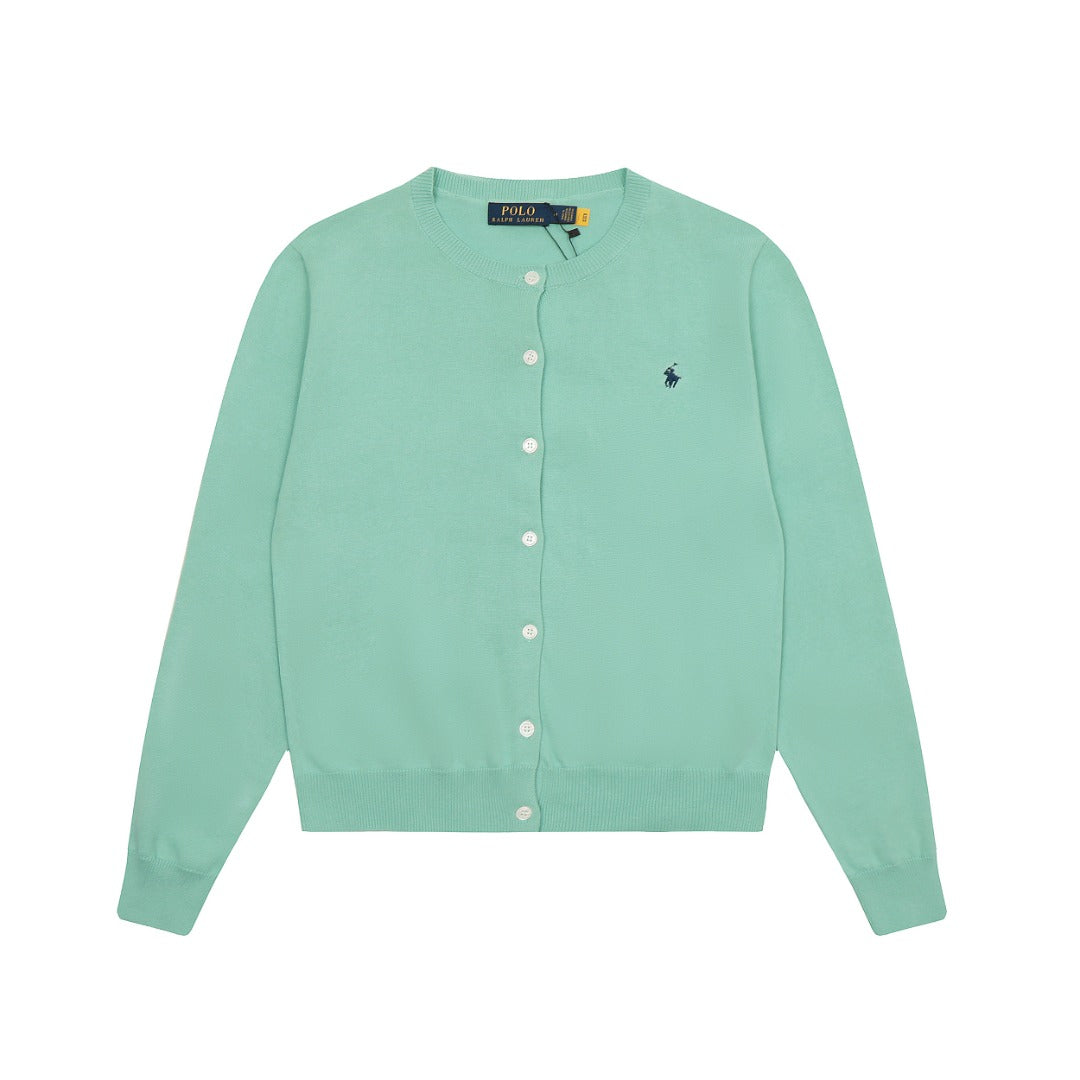 R.Lauren Basic Cotton Cardigan