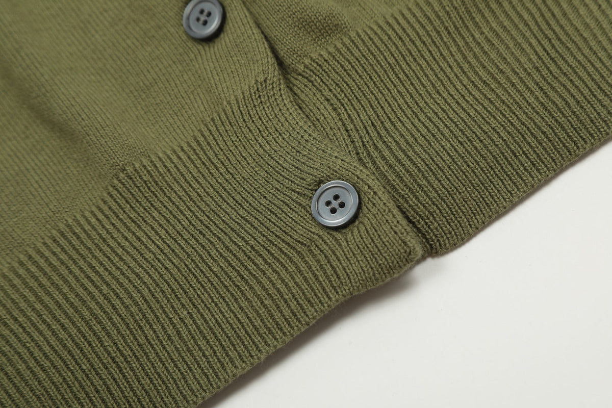 R.Lauren Basic Cotton Cardigan